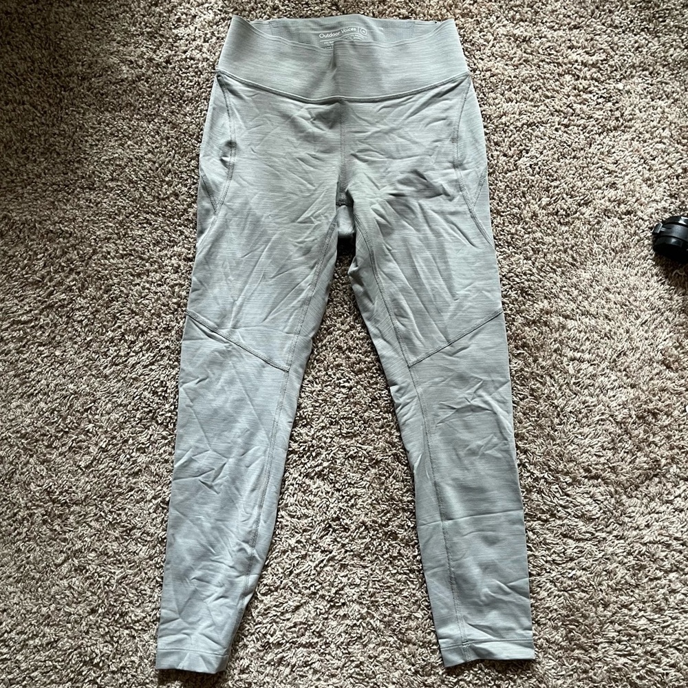 Outdoor Voices 3/4 leggings gray medium